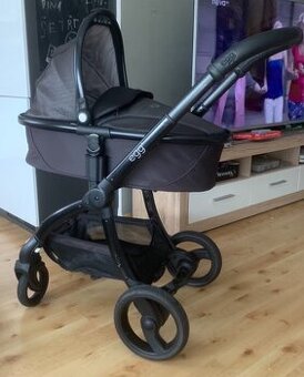 Kočárek Egg Jurassic black