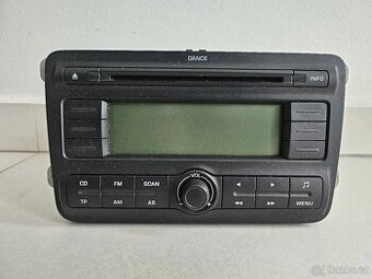 ŠKODA DANCE CD MP3 FABIA II. ROOMSTER 5J0035161 - autorádio