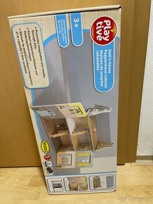 NOVÝ Playtive Dřevěný domeček pro panenky blue - 1