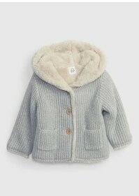 Gap Baby svetr sherpa bear - 1
