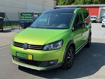 ► VW CADDY CROSS 2,0 TDI - 125 KW, PARK. SENZORY, NAVI ◄