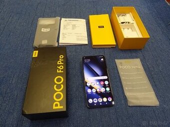 TOP POCO F6 Pro 16+6GB/1TB 120W CZ záruka 7/2026
