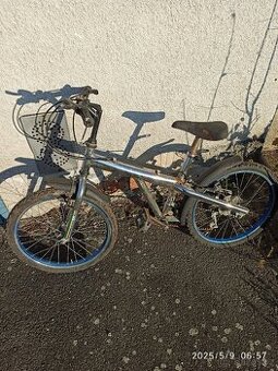 Kolo BMX s převody, chromované