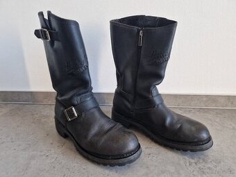 Prodám použité boty na motorku Harley Davidson