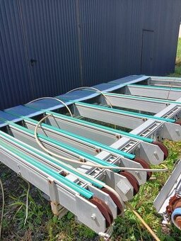 Hliníkový pracovní stůl (dopravník) cca 1200x2500mm, 150 kg - 1