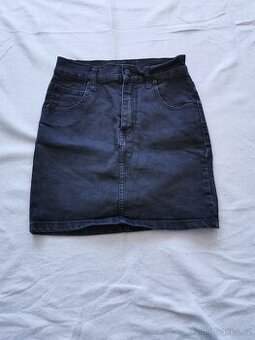 Černá riflová sukně Ziggy Denim (XS)