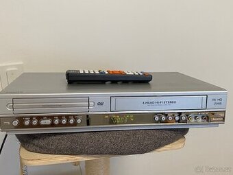 Kvalitní combo VHS a DVD přehrávač PHILIPS DVP3100V