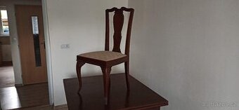 ŽIDLE K JÍDELNÍMU STOLU/POTAŽENÉ