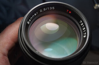 Carl Zeiss Sonnar 135mm f/2.8 MMJ – krásný stav, c/y bajonet