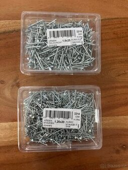 250g hřebík stavební + 250g čalounický