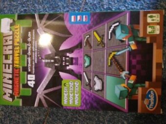 Minecraft cestovní puzzle