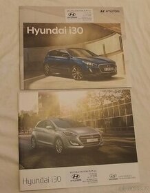 HYUNDAI i30 - sada českých prospektů - 2 kusy - 1