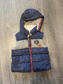 BUNDA ZIMNÍ BEZ RUKÁVů-vel. 86/12-18 měsíců