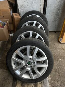 Alu kola 5x112 r17 original škoda