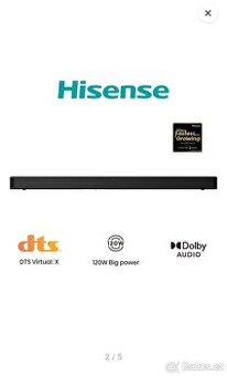 Soundbar Hisense HS250G