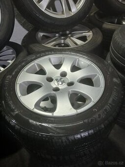 SADA LETNÍCH KOL 4X108 R15 ORIGINÁL PEUGEOT