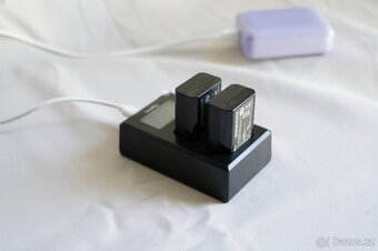 SMALLRIG baterie pro Sony NP-FW50. 2x baterie a nabíječka