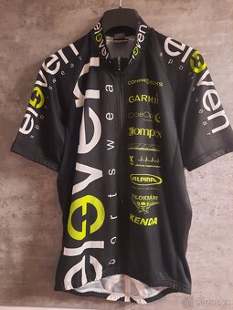 Pánské cyklistické dresy a kraťasy s laclem Eleven