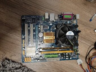 GIGABITE + ram + cpu