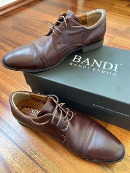 Ručně šité kožené boty Bandi
