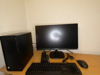 Herní pc hp ,monitor,gaming 1080p high.