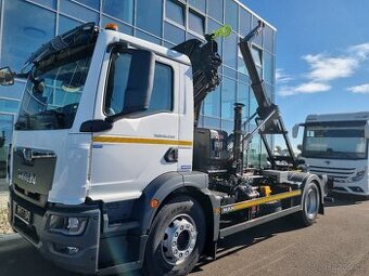 MAN TGM 18.290 RUKA HIAB A NOSIČ KONTEJNERU 10T