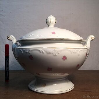 terina tác mísa Schlaggenvald Slavkov 1918 - 4 kusy