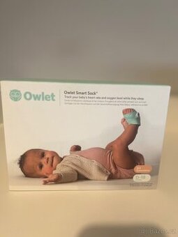 Owlet Dream Sock 0-18 měsíců (Zelená) v záruce