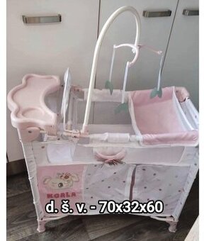 Dětská postýlka pro panenky