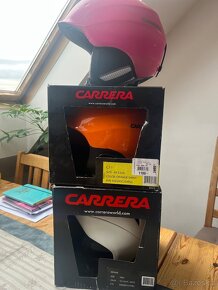 LYŽAŘSKÁ HELMA CARRERA - 2x dětská