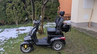 PRODÁM Elektrický čtyřkolový vozík inSPORTline Antun - černa