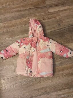 Zimní bunda vel. 98 pro holku