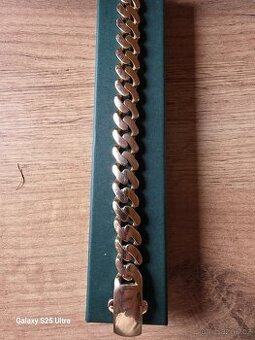 Zlatý  pánský  náramek 14k