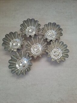 Retro misky na puding sada 6ks