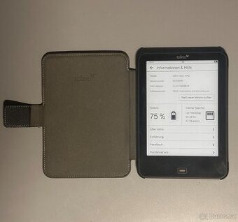 Čtečka knih Tolino Vision 4 HD 8GB černá + obal