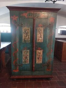 MALOVANÁ SKŘÍŇ Z ROKU 1799