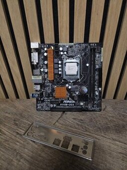 ASRock H110M-DGS - socket 1151 + Pentium G4400 - záruka - 1