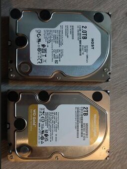 2TB SATA HDD - WD + HGST ultrastar - 1