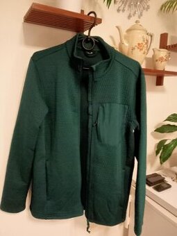 Zelená mikina pánská i dámská, nová bez visačky