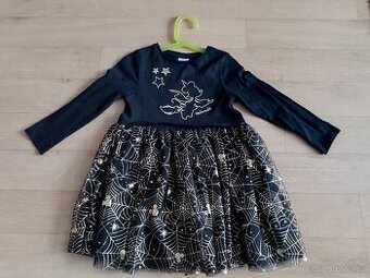 Šaty na čarodějnice/Halloween/maškarní 104/1100