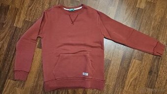 Vínová Benetton mikina vel. 146