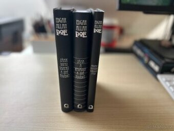 3x Edgar Allan Poe knihy (NOVÉ)