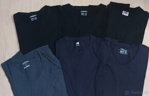 6x triko krátky rukáv vel.M