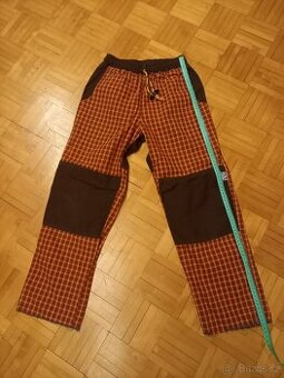 Letní outdoorové kalhoty Rejoice - oranžové  vel. 146