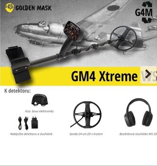 Detektor kovu GM4 Xtreme