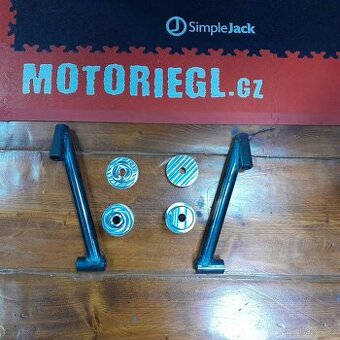 Pevné úchyty pomocného rámu – Renault Clio 3 RS