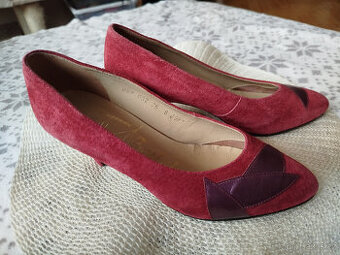 Dámské semišové lodičky vel.cca 37