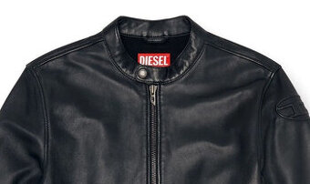 Kožená bunda DIESEL, vel. XL, nová, sleva 60 %
