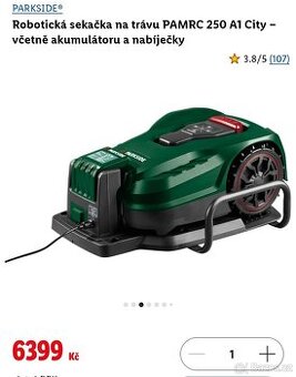 Prodám robotickou sekačku Parkside