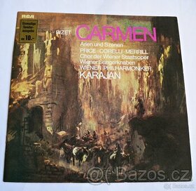 Bizet, Karajan – Carmen (Arien Und Szenen) (LP) - 1